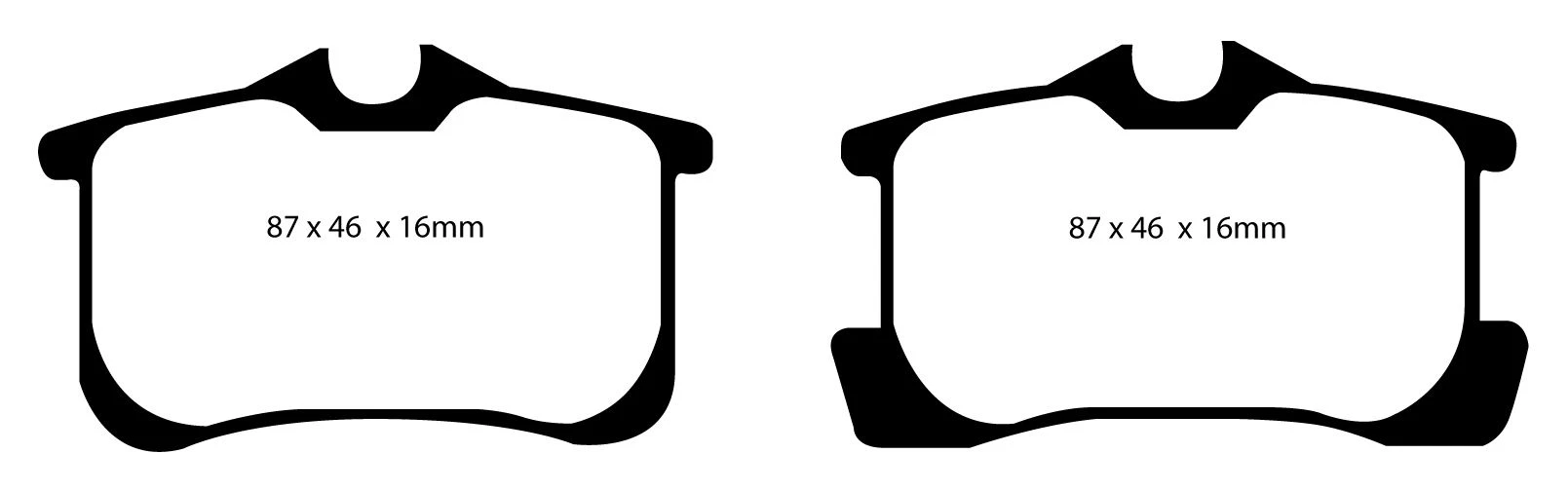 EBC Bremsbeläge Greenstuff Hinten Für Toyota Avensis 1 (T22) Corolla DP21422 4 EBC Bremsbeläge Greenstuff Hinten Für Toyota Avensis 1 (T22) Corolla DP21422 – Bild 2