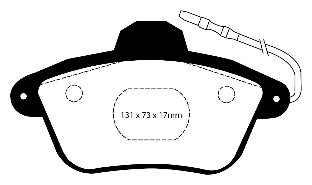 EBC Bremsbeläge Blackstuff Hinten Für Renault Clio 2 (BB0/1/2, CB0/1/2) DP1526 4 EBC Bremsbeläge Blackstuff Hinten Für Renault Clio 2 (BB0/1/2, CB0/1/2) DP1526 – Bild 2