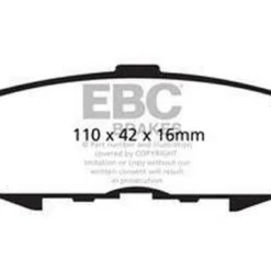 EBC Bremsbeläge Blackstuff Hinten Für Mazda MPV 1 (LV) DP1733 -Meier-Medizintechnik shop a1733