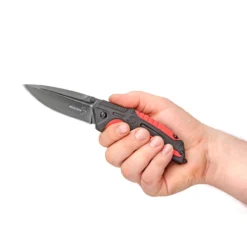 Böker BÖKER Plus Savior 1 | Taktisches Einsatzmesser / Rettungsmesser | Farbe: Schwarz / Rot -Meier-Medizintechnik shop boeker plus savior 1 01bo320 4