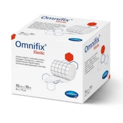 Hartmann Omnifix® Elastic Fixiervlies | Größe: 10 Cm X 5 M | Packung á 1 Rolle