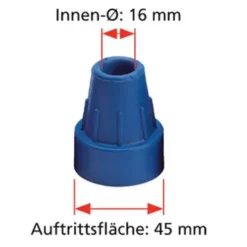 MEIERmed® Unterarm-Gehstütze | Standard | Griff-Farbe: Rot | 1 Paar -Meier-Medizintechnik shop m1 4b unterarm gehst tze cm665lhaqmha6x