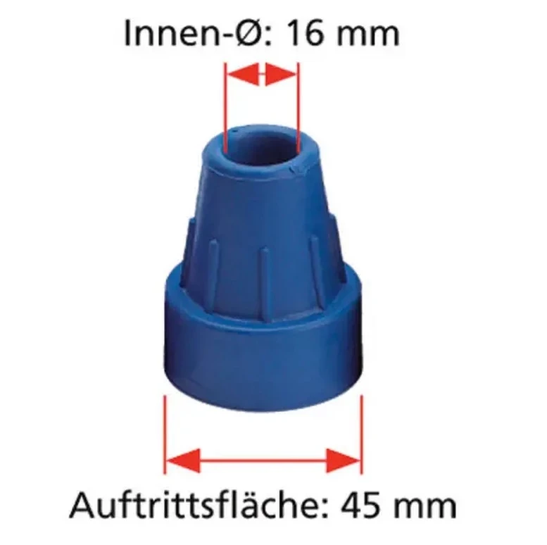 MEIERmed® Unterarm-Gehstütze | Standard | Griff-Farbe: Blau | 1 Paar 5 MEIERmed® Unterarm-Gehstütze | Standard | Griff-Farbe: Blau | 1 Paar – Bild 3