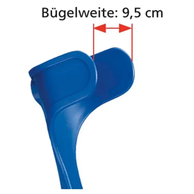 MEIERmed® Unterarm-Gehstütze | Standard | Griff-Farbe: Blau | 1 Paar 6 MEIERmed® Unterarm-Gehstütze | Standard | Griff-Farbe: Blau | 1 Paar – Bild 4