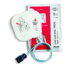 PHILIPS HeartStart FR2 AED Pads / Defibrillationselektroden Für Erwachsene | 1 Paar
