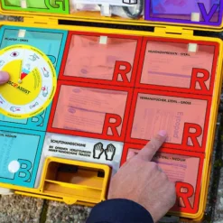 StarterSet 1 Erste-Hilfe Koffer RESQASSIST® - Q50 Mit DIN 13157 - Farbe: Tagesleuchtgelb -Meier-Medizintechnik shop tempfallbeispiel 4 2